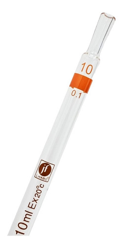 Pipeta Serologica Vidrio Clase B 10 Ml Jf Lhabo Paq C/10