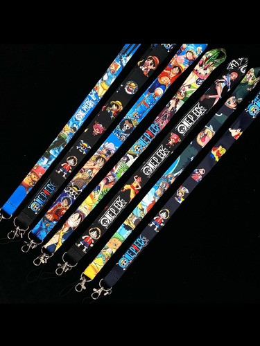 Lanyard Llavero Anime One Piece. Somos Tienda Física 