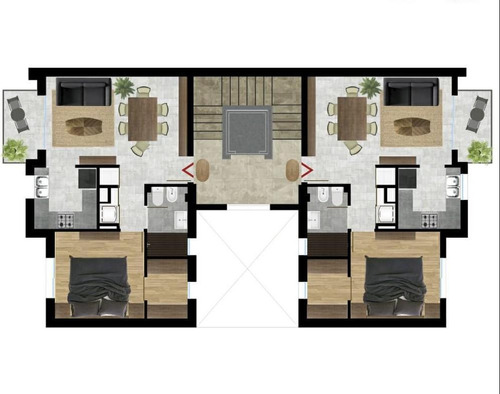 Imagen 2 de 2 de Departamento - Sur
