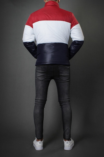 Imagen 5 de 9 de Campera Tricolor Hombre No End 38461