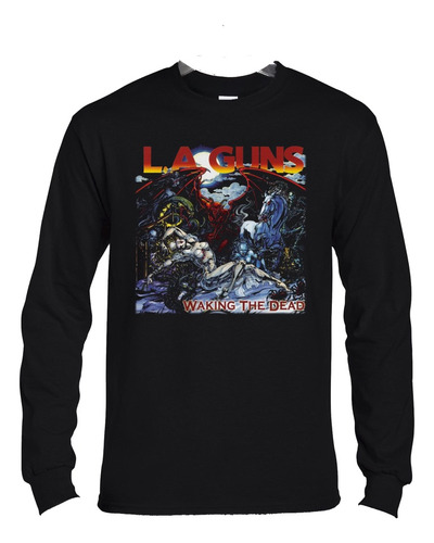 Polera Ml La Guns Waking The Dead Rock Abominatron