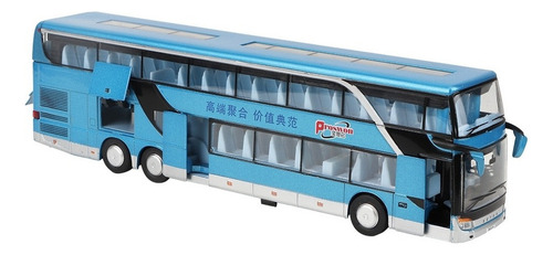 Juguete Eléctrico Modelo Autobús De Dos Pisos De Aleación 1: