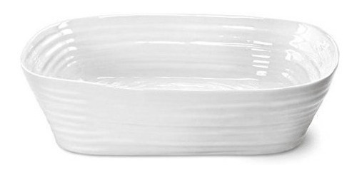 Portmeirion Sophie Conran Plato De Rostizado Rectangular Bla