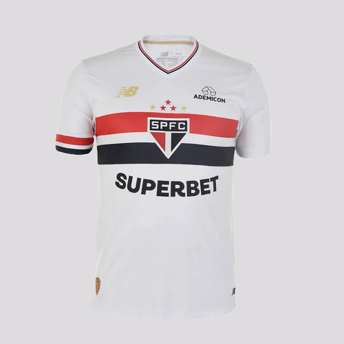Camisa São Paulo Classic 25/26 S/n Torcedor - Masculino