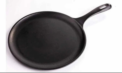 Sartenes Comal 26 Cm Hierro Fundido Restaurante Hoteles Color Negro