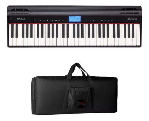 Piano Digital Roland Go Piano Go61p Com Bluetooth + Capa