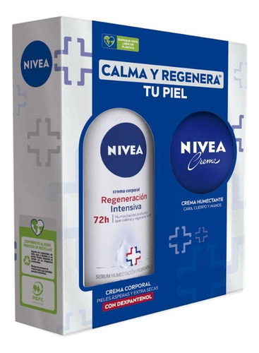 Nivea Regeneración Intensiva Pack Navidad 460ml+60ml