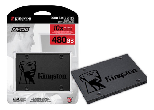 Disco Sólido Ssd Interno Kingston Sq500s37/480g 480gb Gris