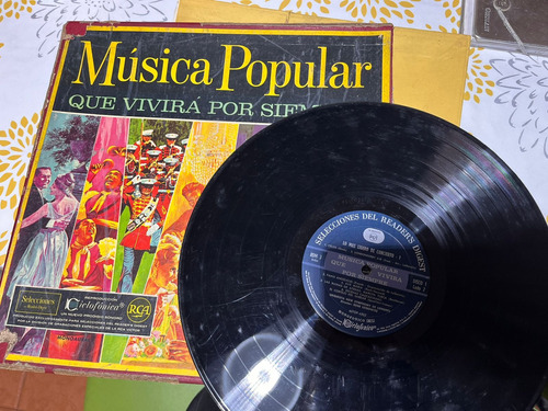 Coleccion Musica Popular Que Vivira Por Siempre 10 Vinilos
