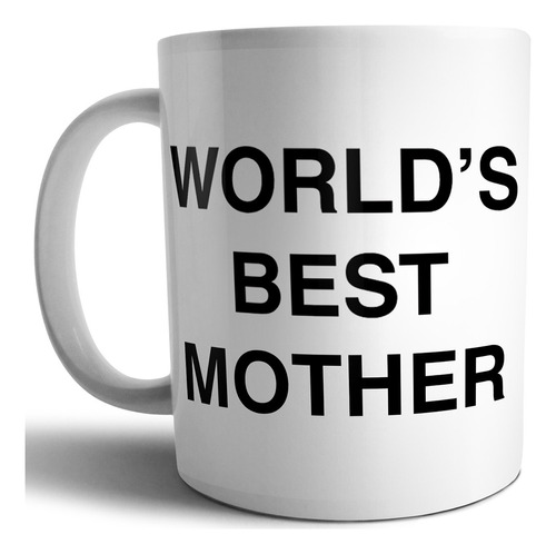 Taza Cerámica Dia De La Madre The Office Best Mother Regalo 