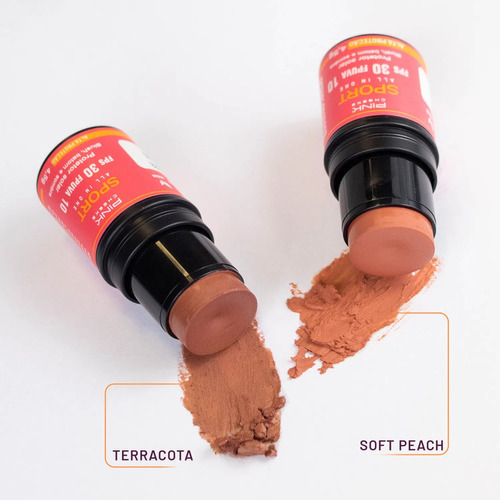 Blush, Batom E Sombra Mini All In One 4,5g Pink Cheeks Cores