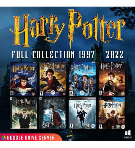 Harry Potter: Colección completa de 11 juegos para PC