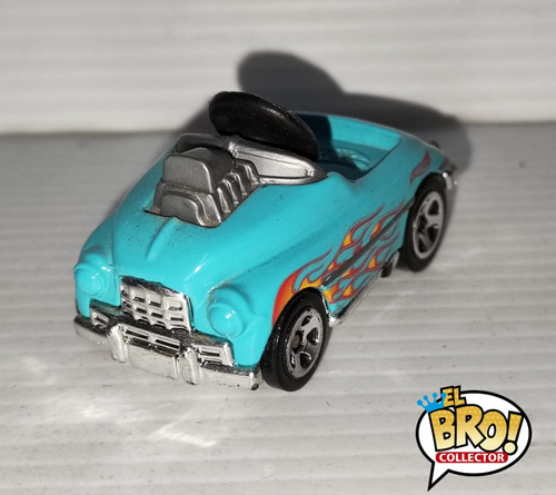 Hot Wheels Pedal Driver Hw City 74/250 Azul