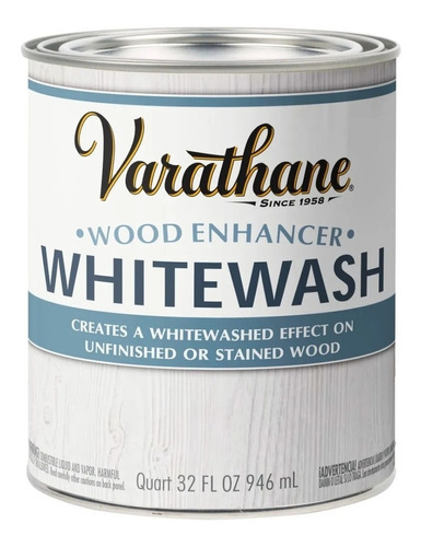 Varathane Whitewash X 1 Lt Efecto Blanqueador Para Madera