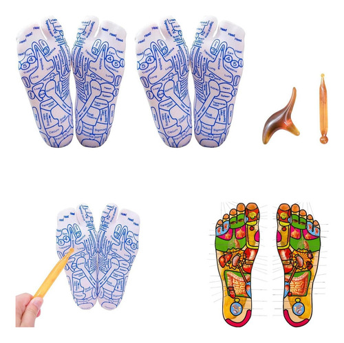 Calcetines De Masaje De Pies Con Herramientas De Masaje