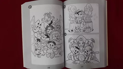 Livro 501 Desenhos para Colorir - Turma Da Monica - 01 UN - Culturama -  Rizzo - Rizzo Embalagens