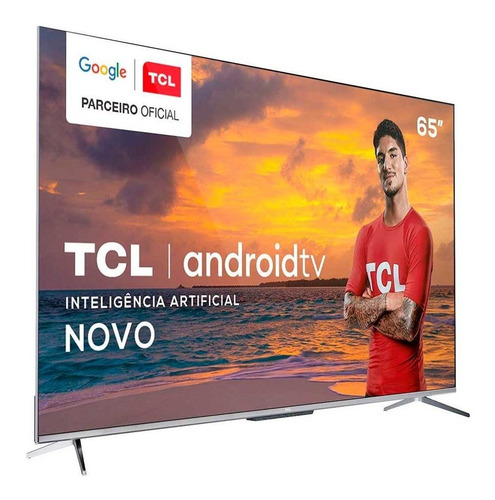Imagem 2 de 5 de Smart Tv P715 Led 65 Polegadas Uhd 4k Hdr Android Tv Tcl