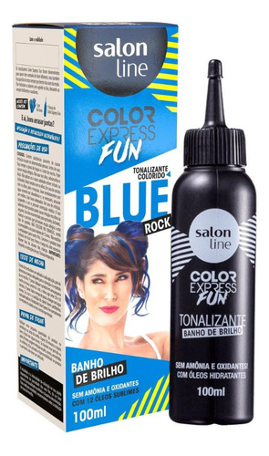 Tonalizante Salon Line Color Express Fun Blue Rock 100ml