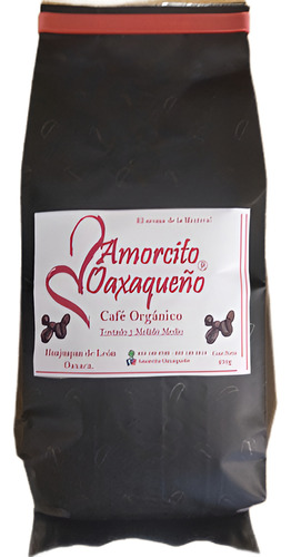 Café Orgánico Tostado Y Molido Medio 250g