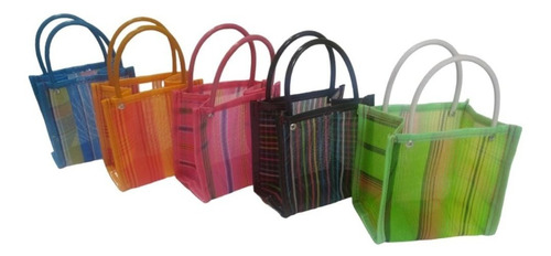 5 Bolsas De Plastico Para El Supermercado Reusable #35. 