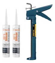 Comprar Selladores Negros 2 Pzas + Pistola Calafateadora