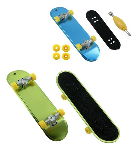 3 Patinetas De Dedo Profesionales De Madera De Juguete For