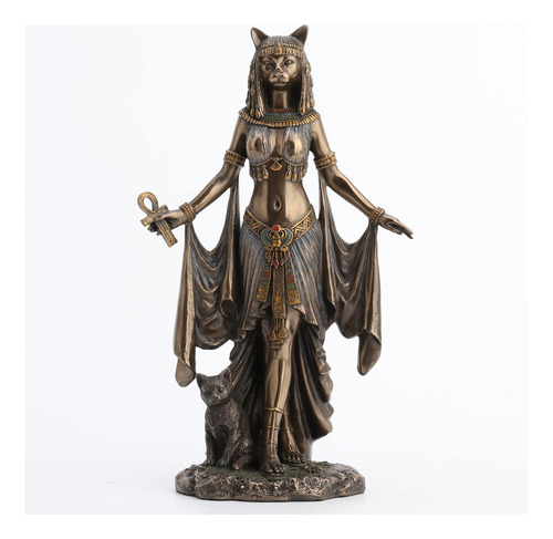 Veronese Design Bastet Diosa Egipcia De Proteccion Estatua