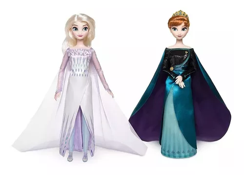 Combo Com 2 Bonecas Frozen Elsa E Anna Original Disney Store