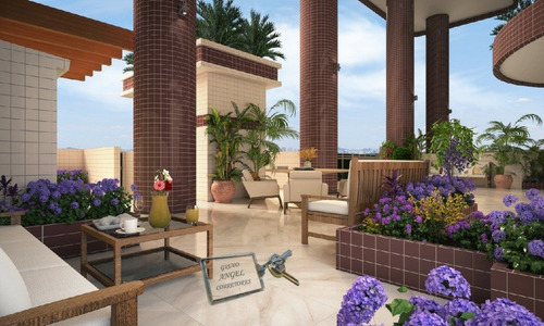 Imagem 4 de 12 de Apartamento A Venda No Bairro Vila Guilhermina Em Praia - 3806-1