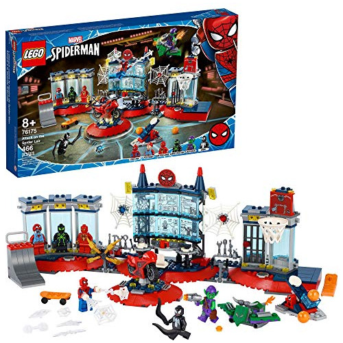 Lego Marvel Spider-man Attack On The Spider Lair 76175