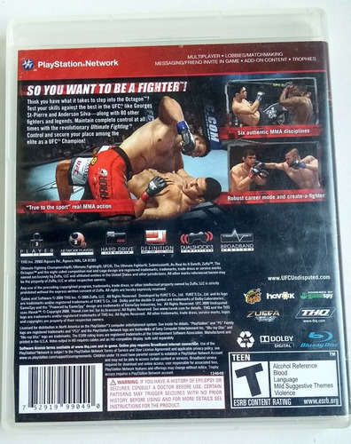 Ufc 2009 Ps3
