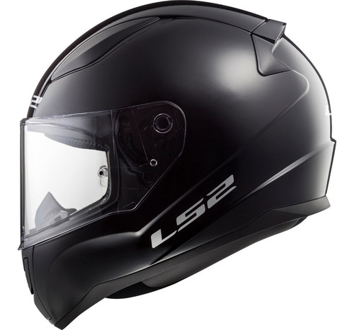 Imagen 1 de 6 de Casco Integral Ls2 Rapid Para Moto Negro Mate Seguridad Euro