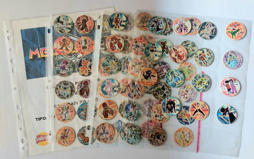 Semicolección Tazos 68/70 Medabots De Plástico Año 2002 (Usado)