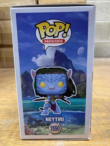 Neytiri Battle 1550 Avatar Forma Del Agua Cameron Funko Pop