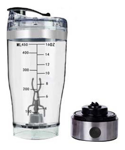 Vaso Mezclador Eléctrico Para Shaker Usb Protein Travel Sin