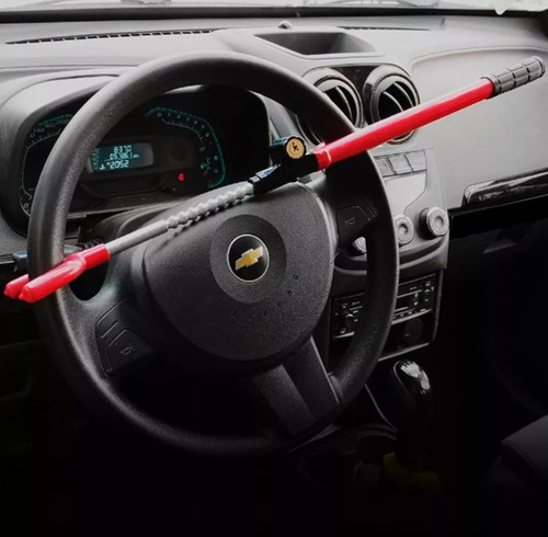 Imagen 4 de 12 de Trabavolante Antirrobo Volante-volante Auto Iael Tv-002