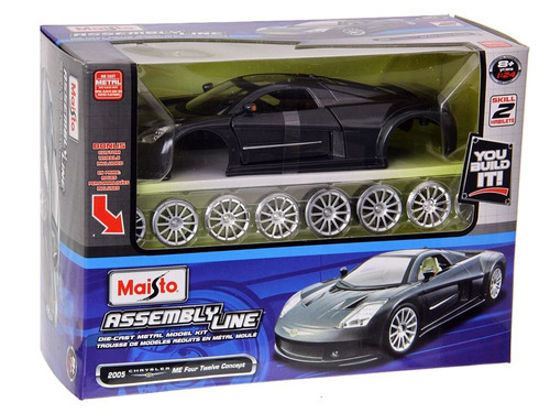 Kit Para Montar Chrysler Me Four Twelve Concept Maisto 1:24