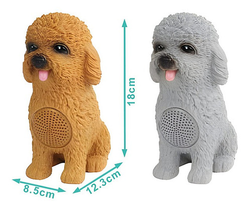 Parlante Bluetooth Perro Poodle 37923