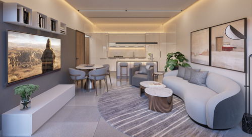 Apartamento En Venta En Naco, 1 Habitación