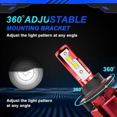 Para Faros Delanteros Led Polaris Trail Blazer 330, Color Bl