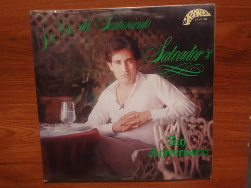 Salvador's La Voz Del Sentimiento. Disco Lp Ramex 1980