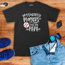 Comprar Franela Hombre Personalizada My Favorite Players Papa