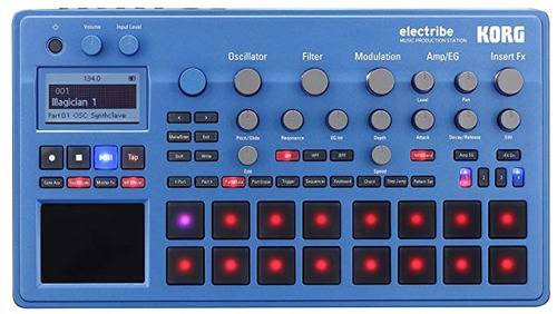 Korg Electribe2bl Electribe Synth En Emx Azul Con Software V