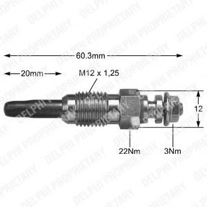 Bujia Calentador Diesel Volkswagen Saveiro 1.9 Sd