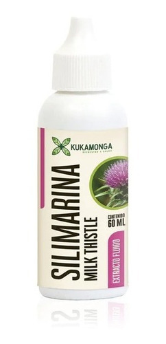 Extracto Silimarina (cardomariano) Hígado Saludable - 60 Ml Sabor Sin sabor