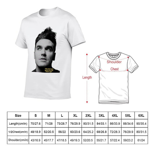 Camiseta Con Cita De Morrissey Para Hombre Playera De Tal