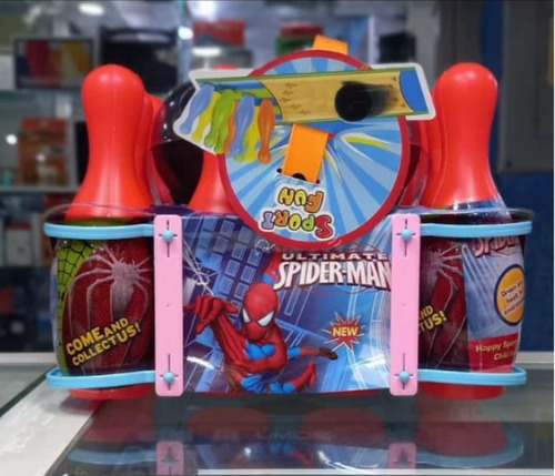 Set De Bowling Spider Man 