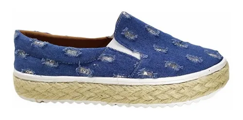 Slip on solado corda sales