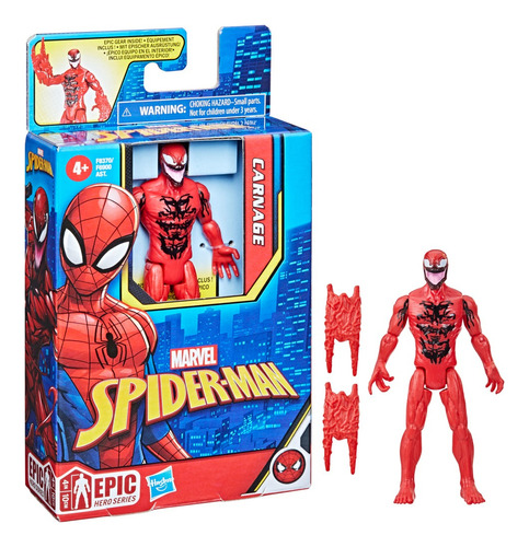 Figura De Acción  Carnage F8370 De Hasbro Spiderman