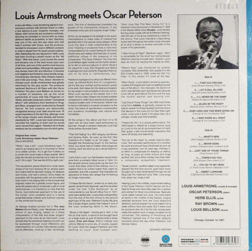 Lp Louis Armstrong - Meets Oscar Peterson
